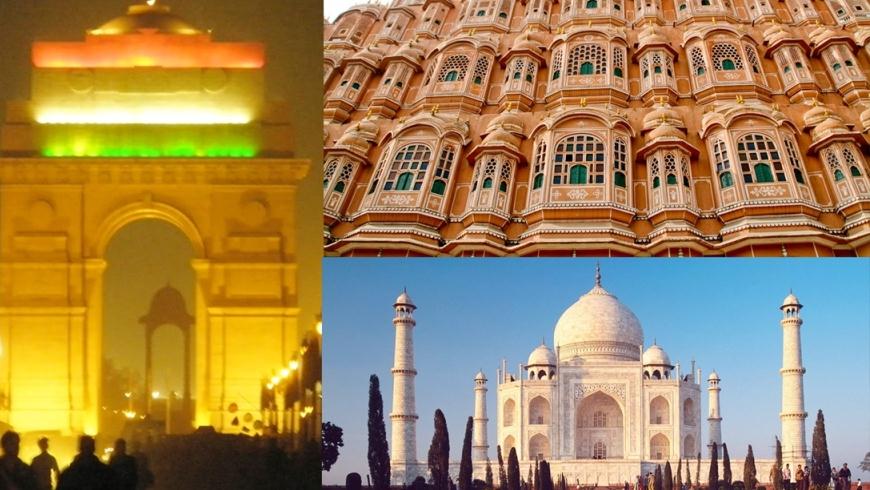 Golden triangle family tour